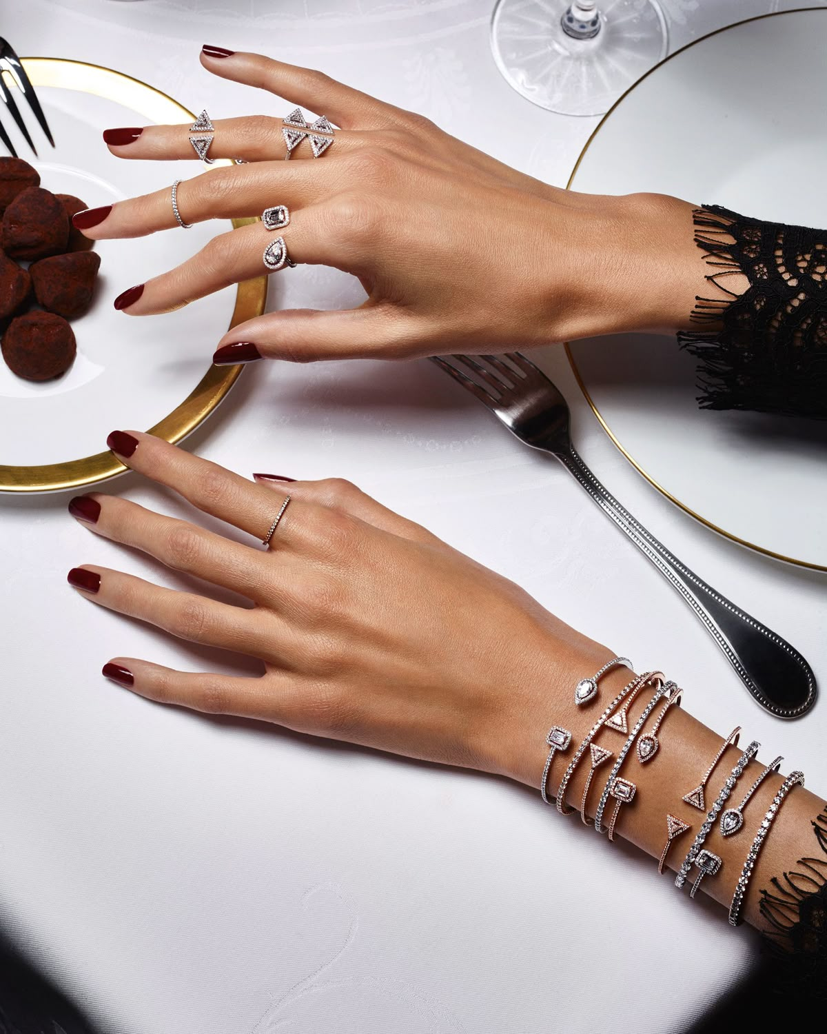 Evokaa Tennis Line Bracelet