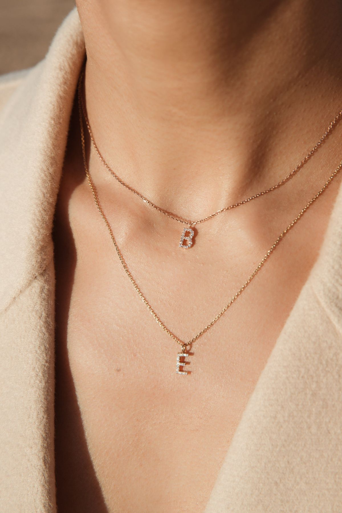 Evokaa Identity Letter Pendant